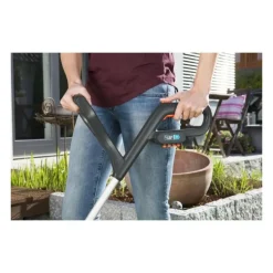 GARDENA - Coupe-bordures sur batterie smallcut li-14/23r – ø22.3cm – lames amovibles rotorcut – batterie li-ion 14.4v – (