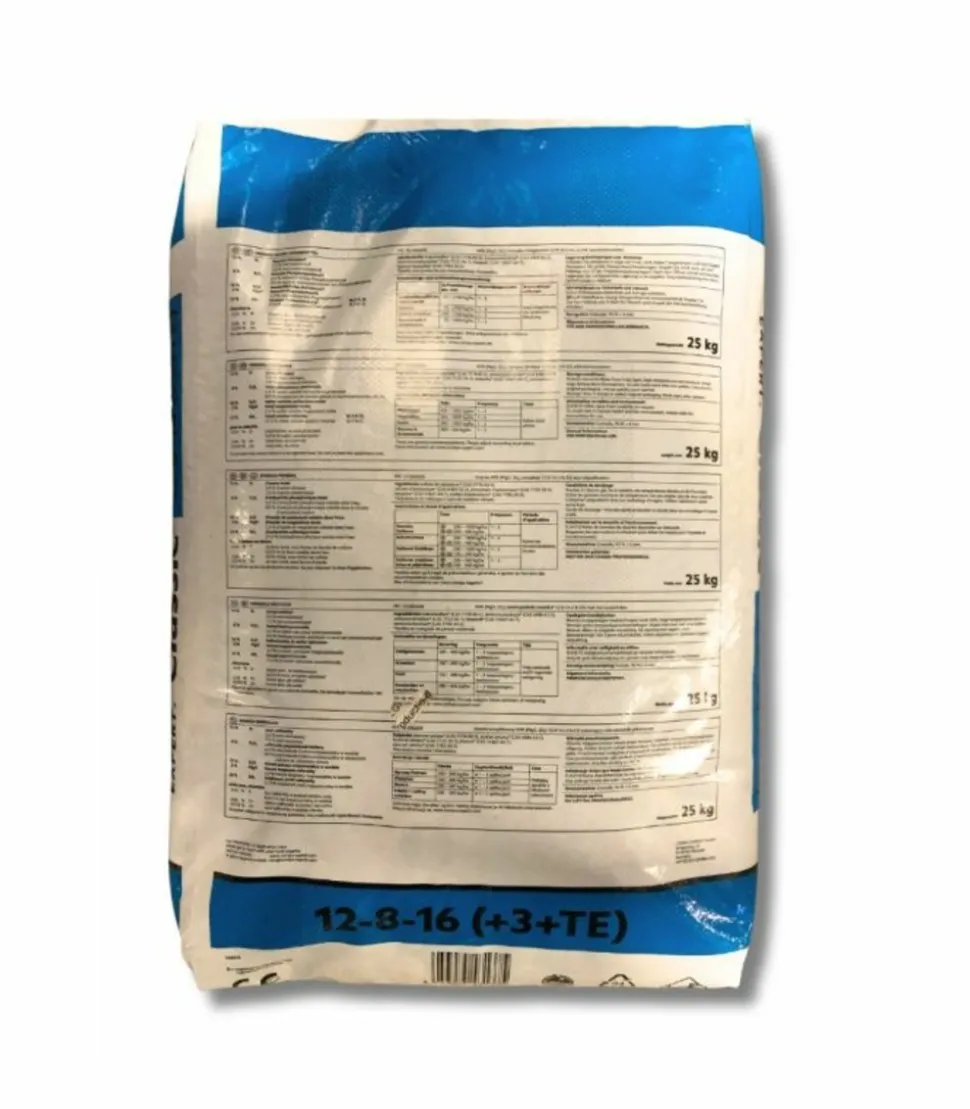 GAZON DE FRANCE - Engrais bleu blaukorn 25kg améliore le rendement des cultures, recommandé en fumure de fond - neg01038