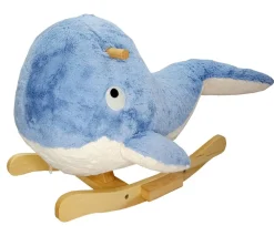 GERARDO鈥橲 TOYS - Baleine à bascule bleue