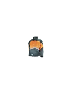 GÉNÉRIQUE - Blouson de bûcheronnage. Tissus enduit déperlant, imperméable, col polaire,2 poches- norme ce en381-11, classe 1 -20 m/s taille