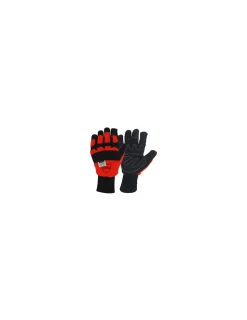 GÉNÉRIQUE - Gants de tronçonnage hiver taille 10/l, avec protection du dos de la main sur le gant gauche. Norme en381 - classe 0, en388 - 22