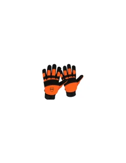 GÉNÉRIQUE - Gants de tronçonnage demi-saison à main gauche en kevlar taille 10 (l), en381-7 - classe 1, en388 - 2122x. Cuir véritable.