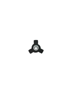 GÉNÉRIQUE - Lame 3 dents pleine adaptable pour débroussailleuse - coupe de 200mm, alésage: 25,4mm, épaisseur: 1,6mm -pl