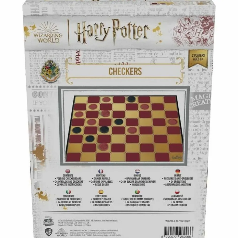 GOLIATH - Jeu de société - checkers harry potter