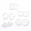 GRAINE CRÉATIVE - 5 mini moules pour bijoux animaux