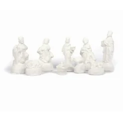 GRAINE CRÉATIVE - 9 moules en latex santons - crèche de noël + céramique à froid 1 kg