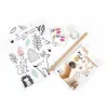 GRAINE CRÉATIVE - Coffret pâte polymère - suspensions forêt et animaux