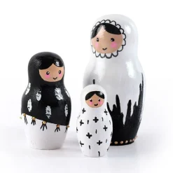 GRAINE CRÉATIVE - Petits moules à plâtre en latex - poupées russes
