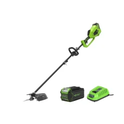 GREENWORKS - Coupe bordure 40cm greenworks 40v - 1 batterie 4.0 ah - 1 chargeur - gd40bck4