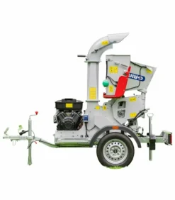 GRIN - Broyeur de végétaux grin, 120mm, briggs stratton 627cc, attelage remorque - bioch120-road