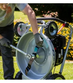 GRIN - Tondeuse thermique professionnelle 53cm - mulching haute performance, moteur briggs stratton 190cm3 - 2 vitesses avant - grin