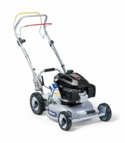 GRIN - Tondeuse thermique tractée 46 cm, mulching extra-fin, moteur honda 166cm³ - grin hm46a-honda