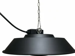 HABITAT ET JARDIN - Chauffage électrique suspendu - 1500w - noir