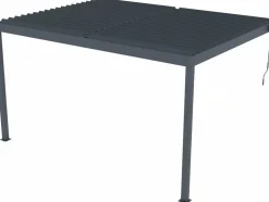 HABITAT ET JARDIN - Pergola adossée en aluminium 