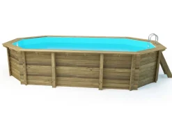 HABITAT ET JARDIN - Piscine bois 