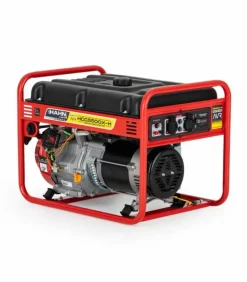 HAHN & SOHN - Groupe électrogène à essence 5 kw avr, usage professionnel et domestique - hahn sohn hgg 5500 x-h