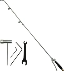 HECHT - H 433 pulvérisateur à dos essence spray engrais 4temps 15l avec tuyau 159cm 2,5bars
