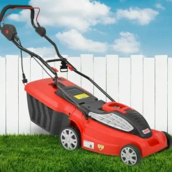 HECHT - H 1638 r tondeuse à gazon électrique 1600w 6hauteur de coupe 25-65mm