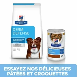 HILL'S - Croquettes chien adult prescription diets derm defense - hill's 4 kg