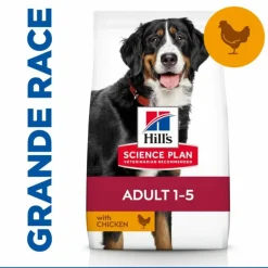 HILL'S - Croquettes chien science plan adulte large poulet - hill's 18 kg