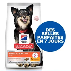 HILL'S - Croquettes pour chien Adult Perfect Digestion Small & Mini 1,5kg