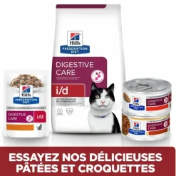 HILL'S - Patee chat adult prescription diets i/d digestive (boite) - hill's 24*156 g