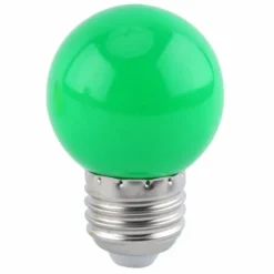 ILLUPRO - Ampoule guinguette multicolores 1w lot de 10 e27 led plastique professionnelle