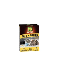IMEDIO - Rat souris blocs 200g (8x25g) /nc - kb home defense