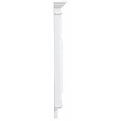 INTERIOR'S - Set de finition droit mdf blanc - harmonie interior's