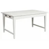 INTERIOR'S - Table rectangulaire bois blanc - rhode island interior's