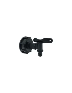 ISO - Adaptateur plastique cuve 1000l ø60 robinet plastique rapid - boutte