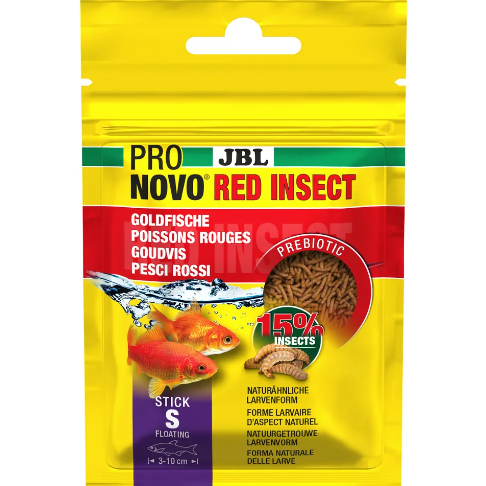 JBL - Aliment Pronovo Red Insect poissons rouges stick S 20ml