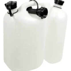 Jerrican double compartiment 5 l + 3 l blanc transparent - oregon 562408