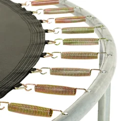 KANGUI - Trampoline rond bleu ø300cm avec filet de protection