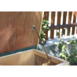 KERBL - Clapier d'extérieur - kerbl - fred - 100x45x62 cm - bois - abri sécurisé pour rongeurs