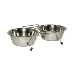 KERBL - Kerbl support double écuelles 2x900ml - pour chien