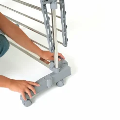 KITCHEN MOVE - Etendoir à linge extra gris acier 30m