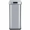 KITCHEN MOVE - Poubelle de cuisine automatique parkside argent acier inoxydable 50 l
