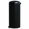 KITCHEN MOVE - Poubelle de cuisine à pédale urban noir acier inoxydable 30 l