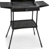 KITCHENCHEF - Kitchen chef barbecue électrique sur pieds 2000w noir - ksbbq1703