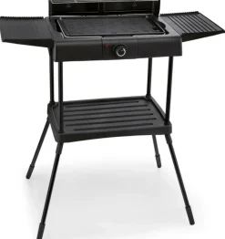 KITCHENCHEF - Kitchen chef barbecue électrique sur pieds 2000w noir - ksbbq1703