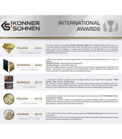 KÖNNER & SÖHNEN - Charrue butteur pour motoculteur - ks ad3