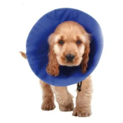 KVP - Collier de protection isabelino pour chiens ez soft bleu (9-25 cm)