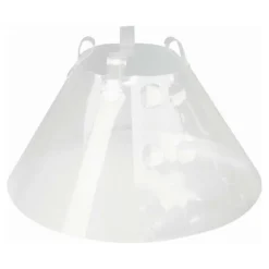 KVP - Collier de protection isabelino pour chiens quick fit transparent (45-56 cm)