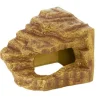 LA FERME TROPICALE - Cachette d'angle roche décorative 18 x 19 x 15,5 cm - grotte pour reptiles (lézards, serpents, tortues), amphibiens et invertébr