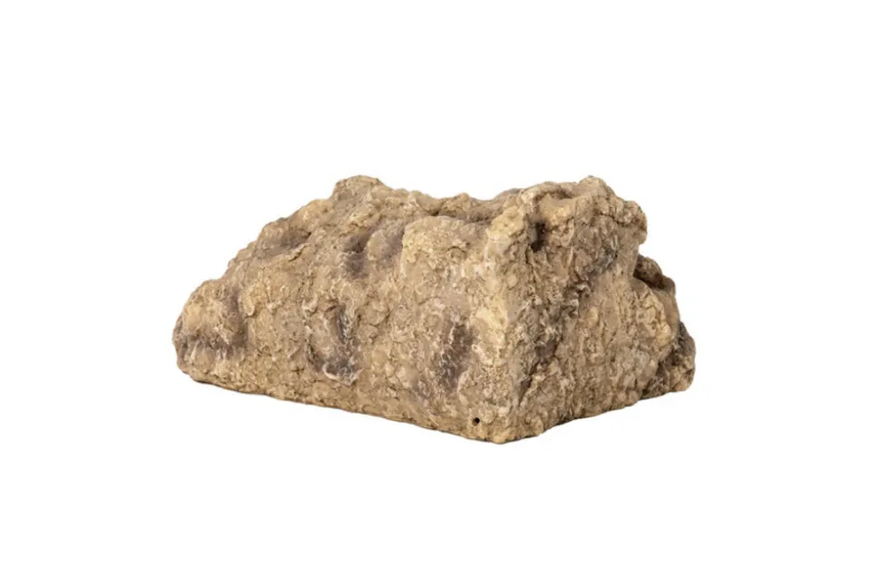 LA FERME TROPICALE - Cachette d'angle medium pour reptile 21,5 x 15 x 12 cm - grotte pour reptiles (lézards, serpents, tortues), amphibiens et inver