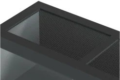 LA FERME TROPICALE - Terrarium en pvc à assembler 60 x 45 x 45 cm - pour reptiles (lézards, tortues, serpents), amphibiens et invertébrés