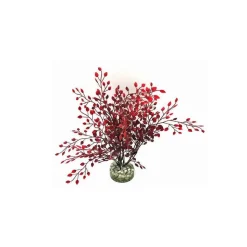 LABEO - Plante artificielle pour aquarium, arbre lentille fine - H.27cm