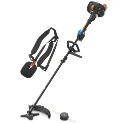 LAWNMASTER - Débroussailleuse thermique 26cc avec démarrage électrique - lawnmaster