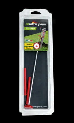 LE DETAUPEUR - Kit anti piège taupes & campagnols - 2 tiges + 1 palpeur - utilisable sous la pluie en toute sécurité - système exclusif